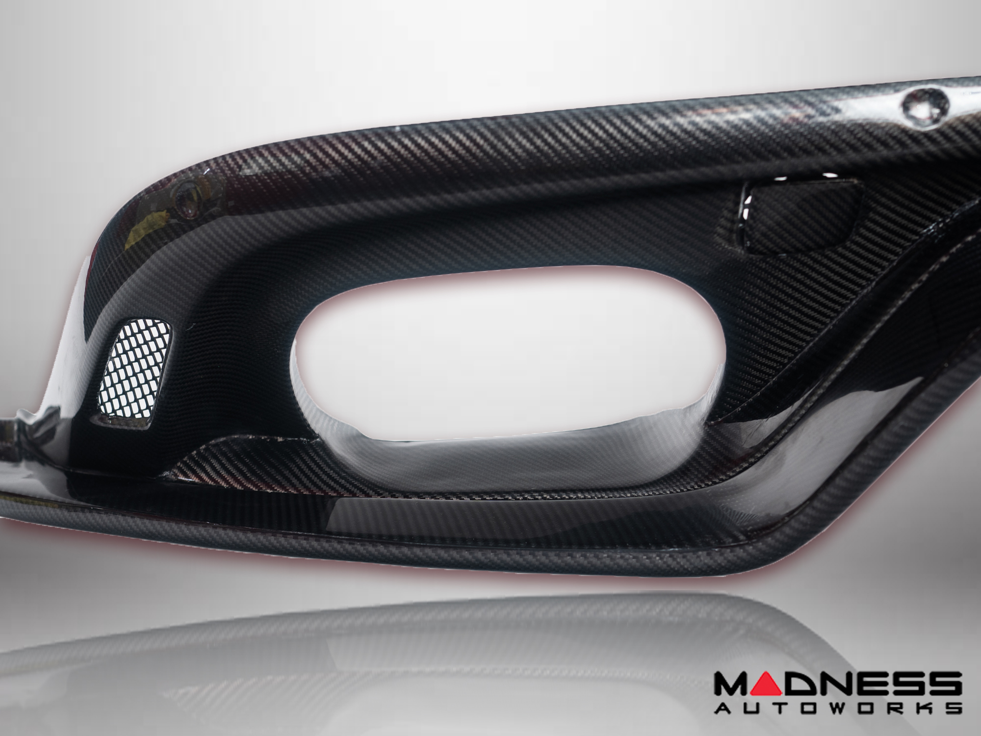 Jaguar F-TYPE Exterior Trim - Carbon Fiber - Rear Diffuser - Dual Side Exit Design